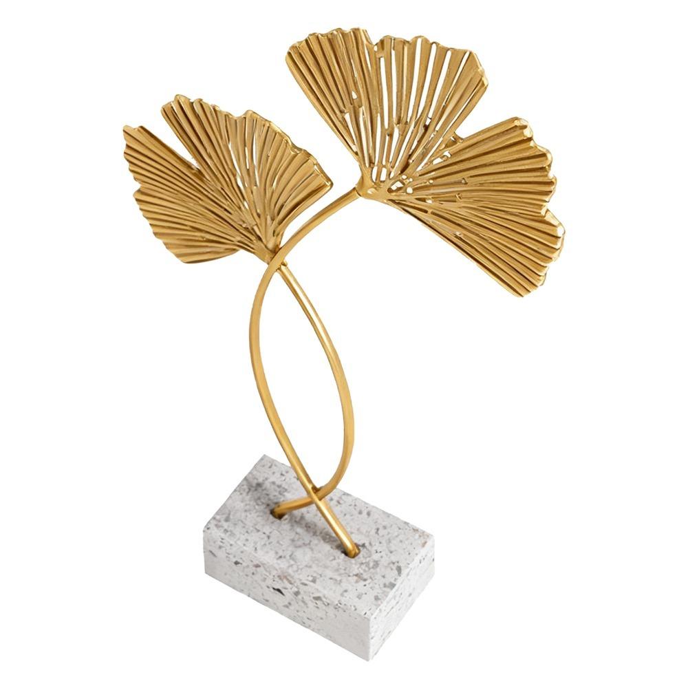 Golden Nordic Style Metal Tabletop Decor  Living Room Shelf Ornamental Piece S