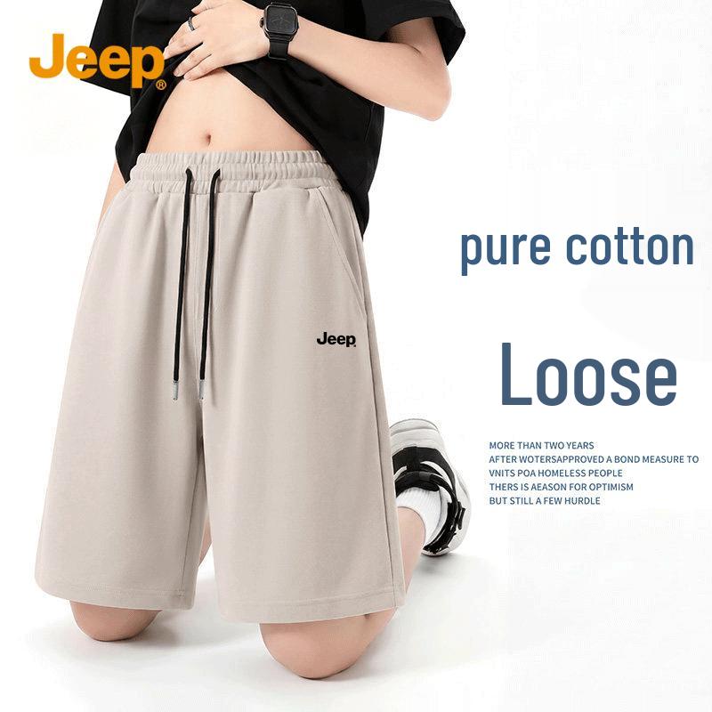 JEEP Men s Cotton Outdoor Running Shorts L