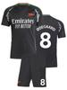 Odegaard Arsenal Football Jersey #8 Champions League Edition Football Jerseys Training Suit Set