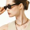 LUNNE 14k Classic Flat One-Touch Ring Earrings (14k Gold) #LFE32