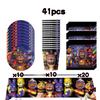 Five Nights Bär Geburtstagsdekorationen Freddyed Geschirr Teller Tasse Banner Kuchenaufsatz FNAF Luftballon Kinder Babyparty Zubehör