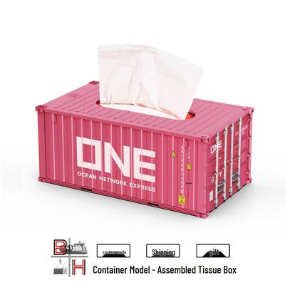 Caja de Pañuelos de Alta Gama Personalizada con Logo de Empresa - Elegante Adorno de Regalo para Oficina