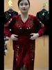 Women's Fall Trouser Suit with Embroidery, Plus Size, Velour Blouse, High-Waisted Velour Harem Pants, Two-Piece Set