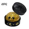 Sensory Fidget Toys for Stress Relief Halloween Bun Squeeze Toy with Steamer Ball Spooky Ghost Transparent Glitter Fidgets Calm Pumpkin Adults