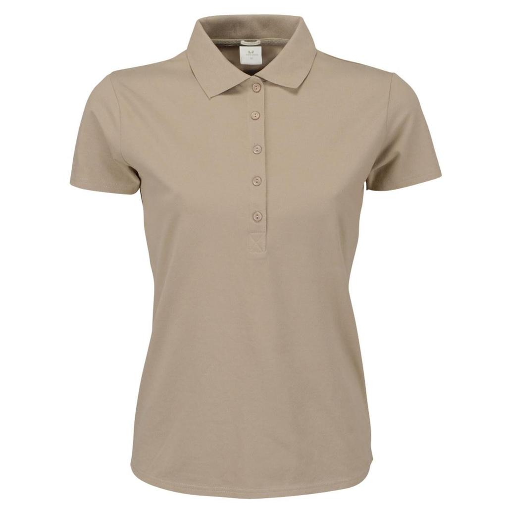 Tee Jays Womens/Ladies Luxury Stretch Short Sleeve Polo Shirt