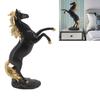Desktop Standing Horse Figurine Resin Standing Horse Statue Standing Horse Decoration  Home