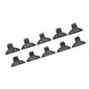 10Set with Screws Hooks for Hanging Black Coat Hooks Hanging Wall Hooks  Entrance