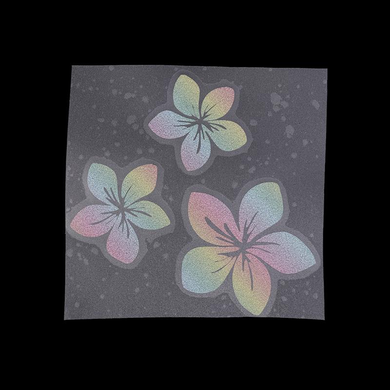 Floral Glitter Decorative Car Stickers Waterproof Dly Auto Rear Windshield Fuel Tank Cap Window Motorcycle Vinyl Decals Decor