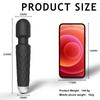 Powerful Vibrator Women's Magic Wand USB Rechargeable Waterproof Massager Clitoral G-Spot Vibrator Sex Toy Suitable for Adults