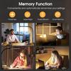 3-Colors 10 Brightness Adjustable Desk Lamp Eye Protection LED Home Office Clip-On Table Light Special Bedside Reading Lamp