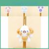 Charming Dudu Bunny Plush Keychain Short Fur Stuffed Animal 11cm