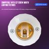 Radar Induction E27 Lights Socket Smart Light Bulbs Human Motion Light Lamp Base Q9T3