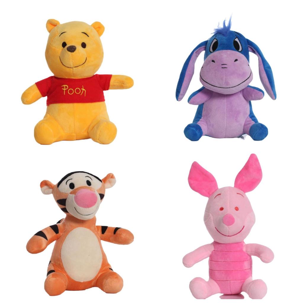 Winnie The Pooh Bear Plus Tigger Eeyore Donkey Piglet Pig Pooh Bear Stuffed Present Playthings Boys Girls Brithday Present Doll