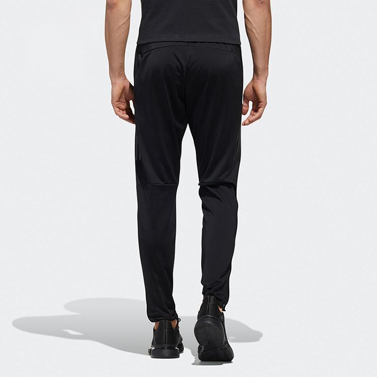 Adidas 3-Stripes Knit Pants Men Bottoms Black FS3770