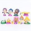 Bubble 12pcs Figure Guppies Toy Cake Topper Gil Molly Nonny Deema Oona Goby Toys