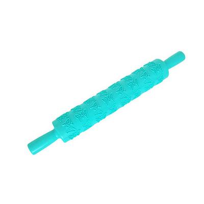 Nudelholz Antihaft-Roller Form Geprägtes Plastik Kuchen Dekoration Nudelholz