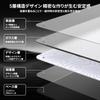 ATTACK SHARK CM05SE Gaming Glass 410 x 310 x 5mm Large Tempered Esports 9H Durable Silent Stable Honeycomb PU CNC Rounded for PC Gamers White