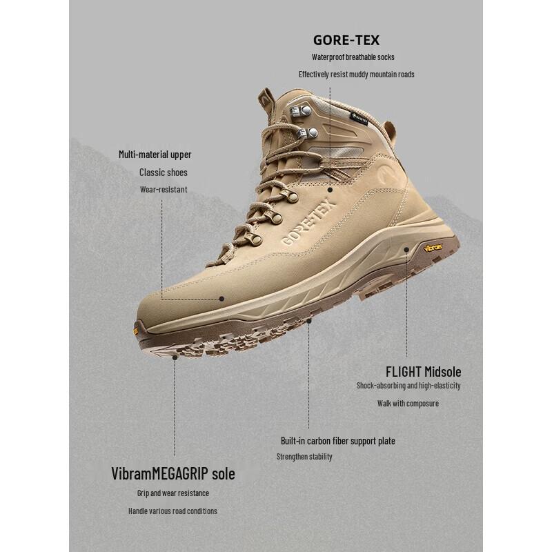 TOREAD Men s Waterproof Hiking Boots 42