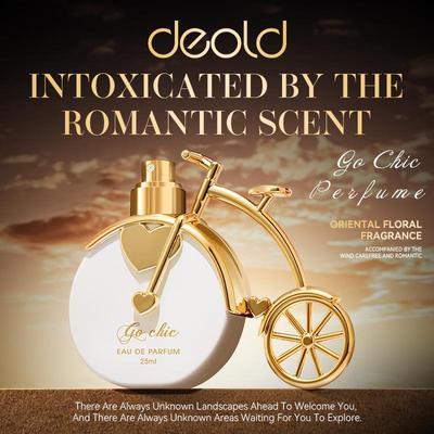 Deold Go Chic Gold Perfume for Women 25ml – Oriental Floral Long-Lasting EDP