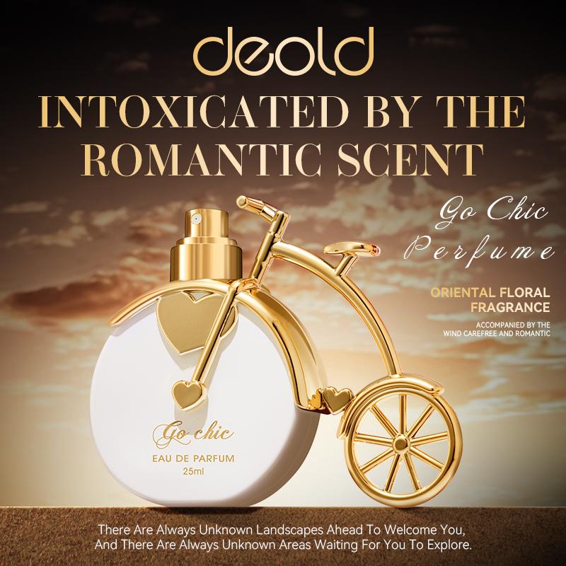 deold Go Chic Gold Perfume for Women 25ml – Oriental Floral Long-Lasting EDP 25ml