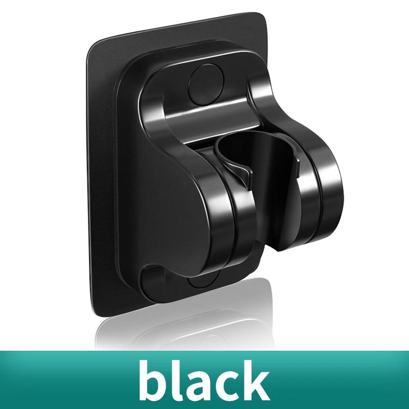 

Без перфорации кронштейн для душа регулируемая душевая лейка подвесное сиденье для ванной душевая лейка дождевой лотос навес фиксированное настенное основание чёрный