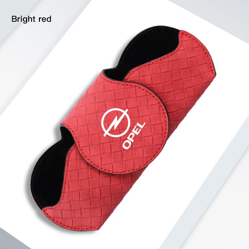 Car Sun Visor Glasses Storage Box Sunglasses Holder Organizer For Opel Corsa Astra Insignia Antara Vectra Zafira Meriva Ampera