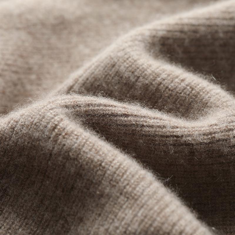 Women Sweater Dress 100% Wool MODERN NEW SAGA V-neck Knit Long Pullover Winter Jumpers Wool Long Dress Female