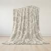 Ivory Lace Flannel Blanket Warm Soft Halloween Christmas Couch Warm Cozy Decorative Decor Gift for All Season