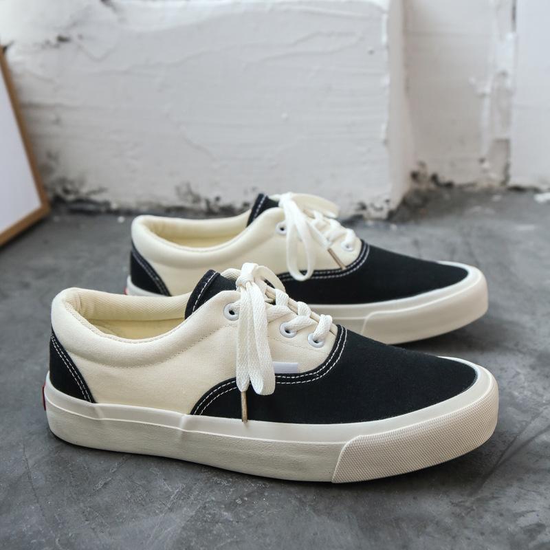 Spring and autumn new low-top board shoes trendy shoes versatile couple casual shoes student canvas shoes men's shoes