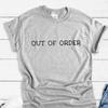 Out Of Order Gray T Shirt
