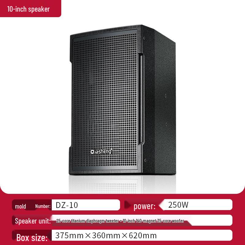 Outdoor Professional Dual 15-inch Wedding Stage Audio Speaker Set