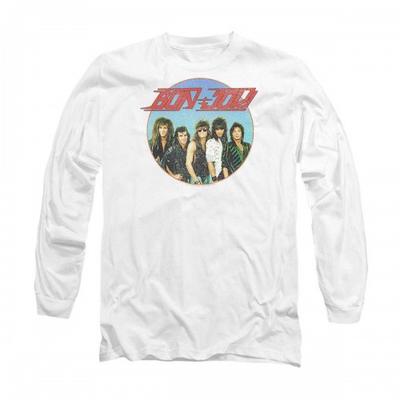 Bon Jovi Unisex Adult Bon Sphere Long-Sleeved T-Shirt