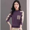 Multicolor Sweater Women's Half Turtleneck Pullover Thickened Knitted Sweater Inner Top Loose Autumn and Winter Knitwear