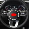 For KIA Sportage 4 QL 2016 -  Steering Wheel Center Circle Ring Trim Decoration Sticker Cover Interior Accessories