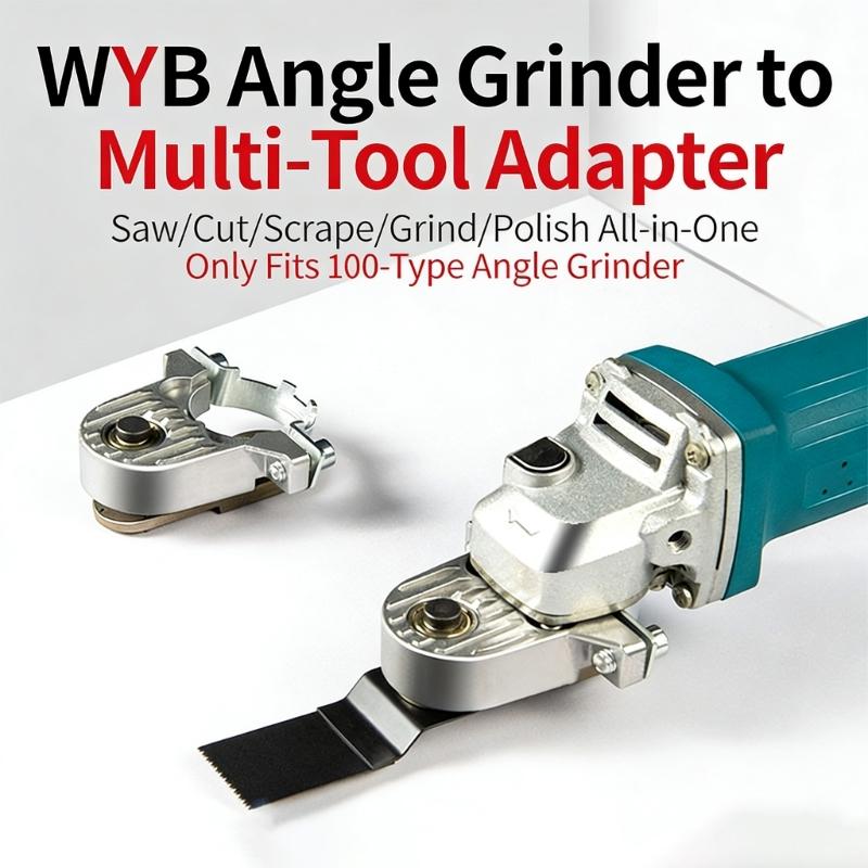 Carbon Steel Angles Grinder Conversion Adapter Kit For Multipurpose Use Easy Manual Operation Home And Job Sites