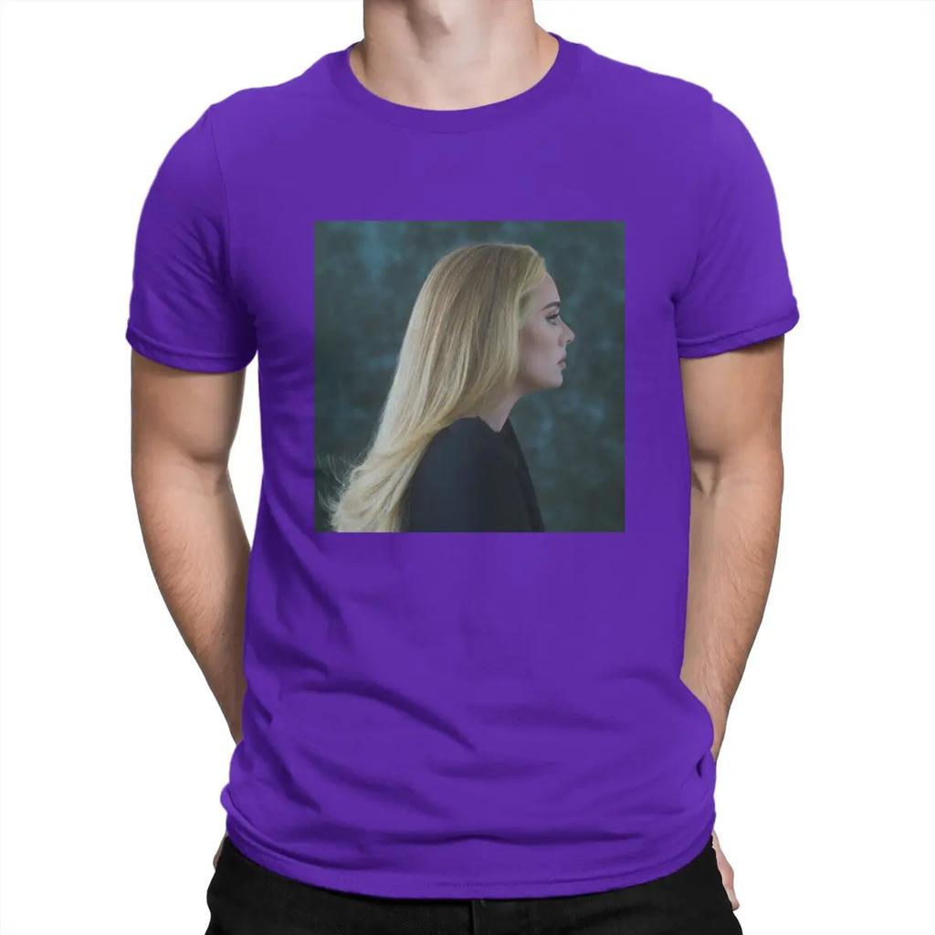 30 Pop Music T-Shirt Men A-Adele Singer Casual Cotton Tee Shirt Crew Neck Short Sleeve T Shirt Summer Clothing