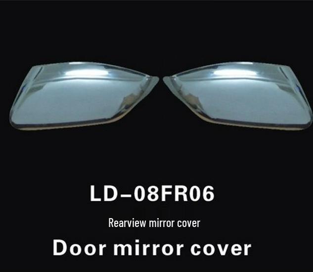 07-2010 Land Rover Freelander 2 Rearview Mirror Cover with Bright Strip