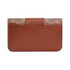 COACH SLIM 13 Printed Logo Coated Canvas Wallet Women's Brown brown