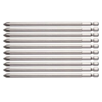 Μύτες Κατσαβιδιού VESSEL για Αέρα και Ηλεκτρικά x G B35 ZP Κατσαβίδια, +2 150mm, Σετ 10 Τεμαχίων, Σκληρότητα (Τυπική Σκληρότητα),