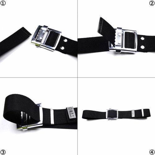 Waist Support Belt, Work Belt, Support Belt, Lumbar Support Belt, Waist Belt for Work, for Waist Bags, Slide Buckle Type, Durable, Lightweight