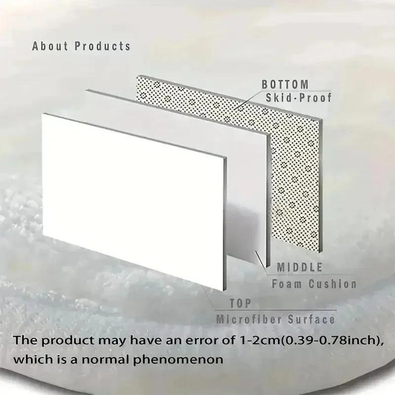 Santa Claus Printed Door Mat Merry Christmas Christmas Holiday and For Entrance Bedroom Kitchen Christmas Door Mat Decoration