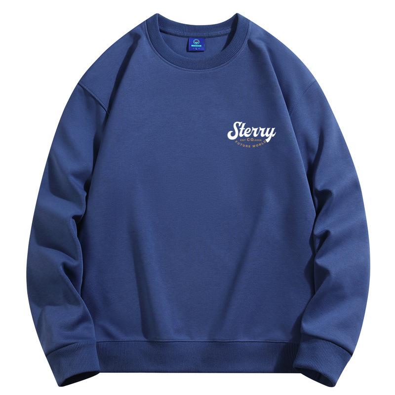 Stevvy Pattern Man's Round Neck Sweatshirt Fashion Casual Long Sleeve Large Size Hoodie