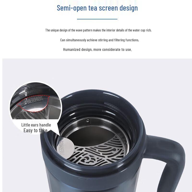 Thermos TCMN-600 Stainless Steel Insulated Office Mug