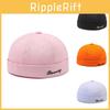 Letters Stwnning Cap Adjustable Breathable Round Top Hat Headwear Gift Skullcap