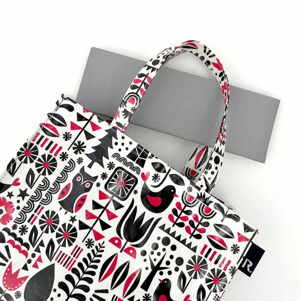 Laminated front vertical type A4 freestanding tote bag Arcatre Laminated 01 Seasonal [Rootote] Women's