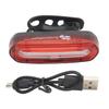 Bike Tail Lamp USB Charging LED Strobe Warning Waterproof 650mAh Battery 4 Modes Cycling Tail Light