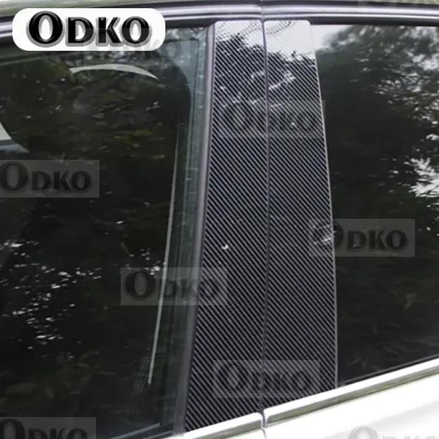 Car Pillar Posts Decoration Window Molding Cover Stickers Fit For MERCEDES CLS C219 2006-2011 Auto Styling