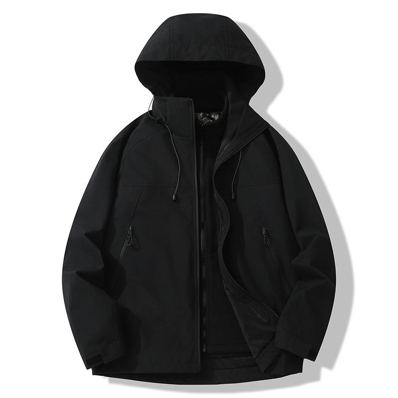 

Унисекс Ветрозащитная куртка с графеновой подкладкой и цветными блоками для пеших прогулок на открытом воздухе Small