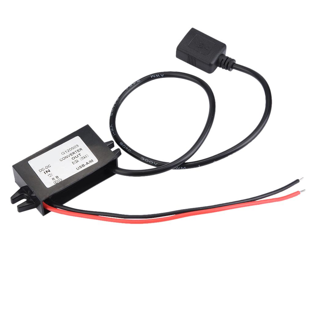 5V 3A USB Converter Power Supply Module Waterproof and Dustproof Protector for LED Screen MP3 MP4