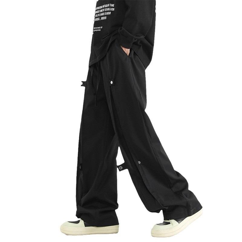 Men's Spring and Autumn High Street Casual Pants Men's Loose Versatile Mountaineering Outdoor Functional Paratrooper Pants